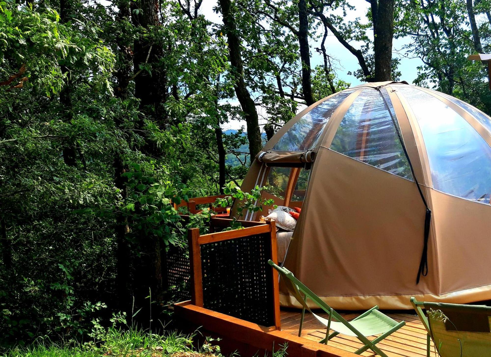 Le Mobil'Dome A Marie Hotel Cambounes Exterior photo