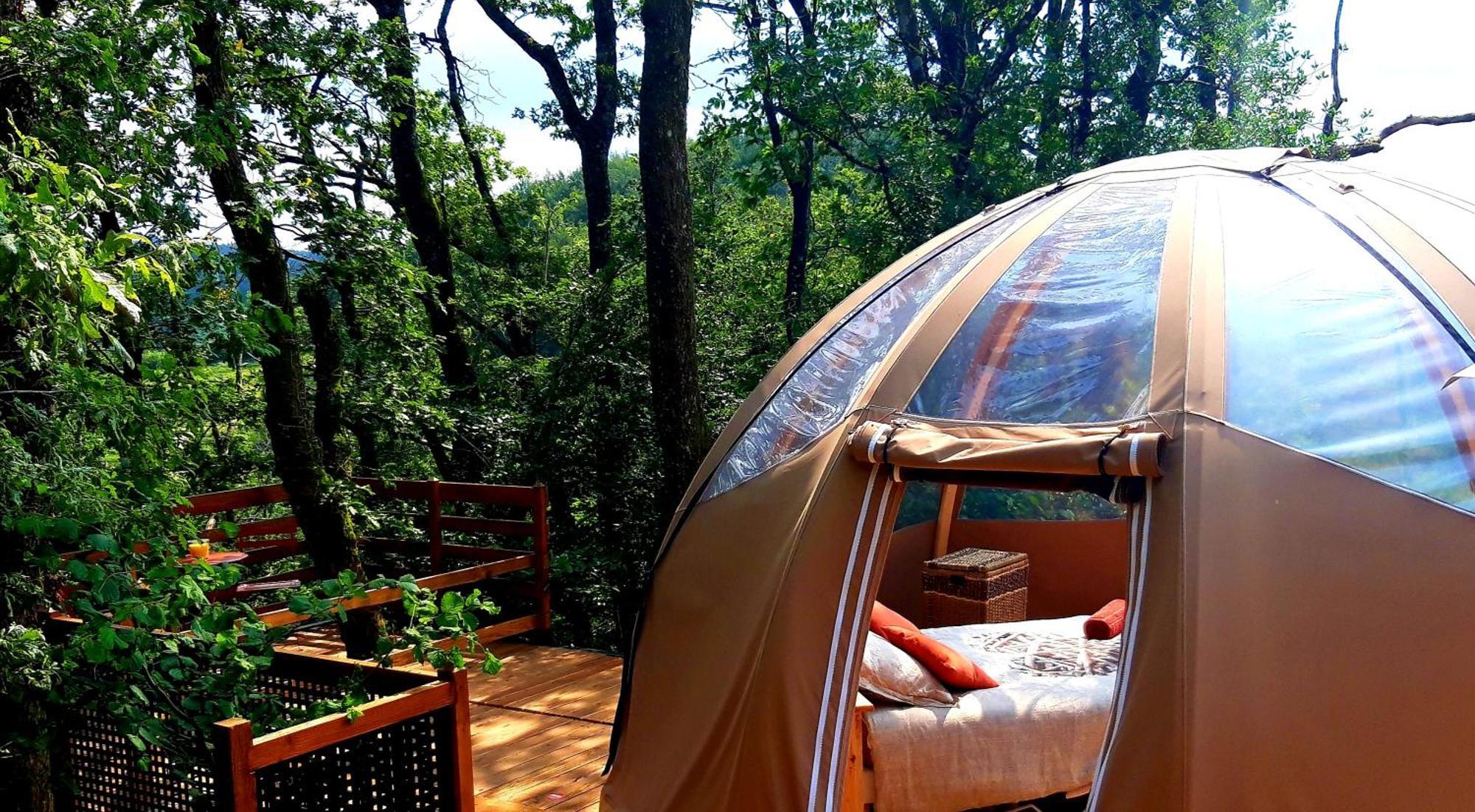 Le Mobil'Dome A Marie Hotel Cambounes Exterior photo