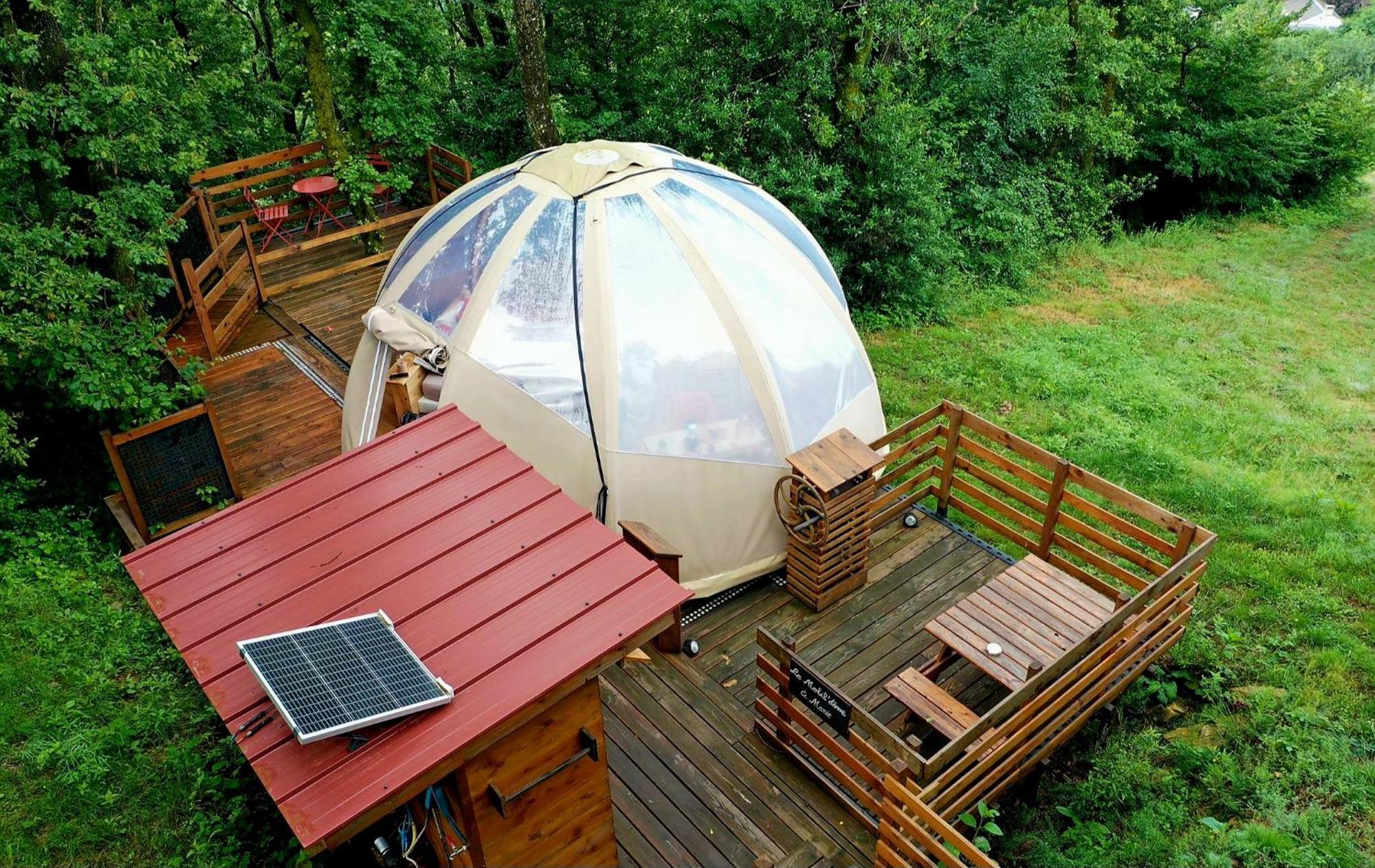 Le Mobil'Dome A Marie Hotel Cambounes Exterior photo